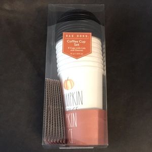 Rae Dunn Coffee Cup Set NWT